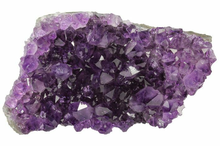 Dark Purple, Amethyst Crystal Cluster - Uruguay #122050